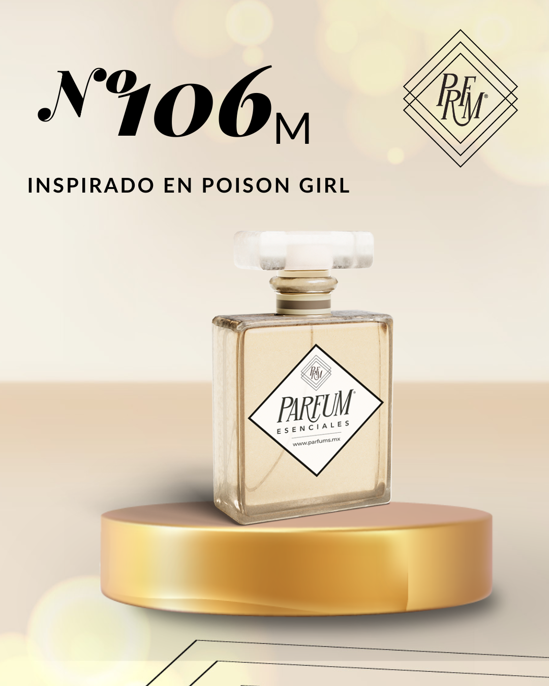 N°106M-Inspirado EN-POISON GIRL FEM