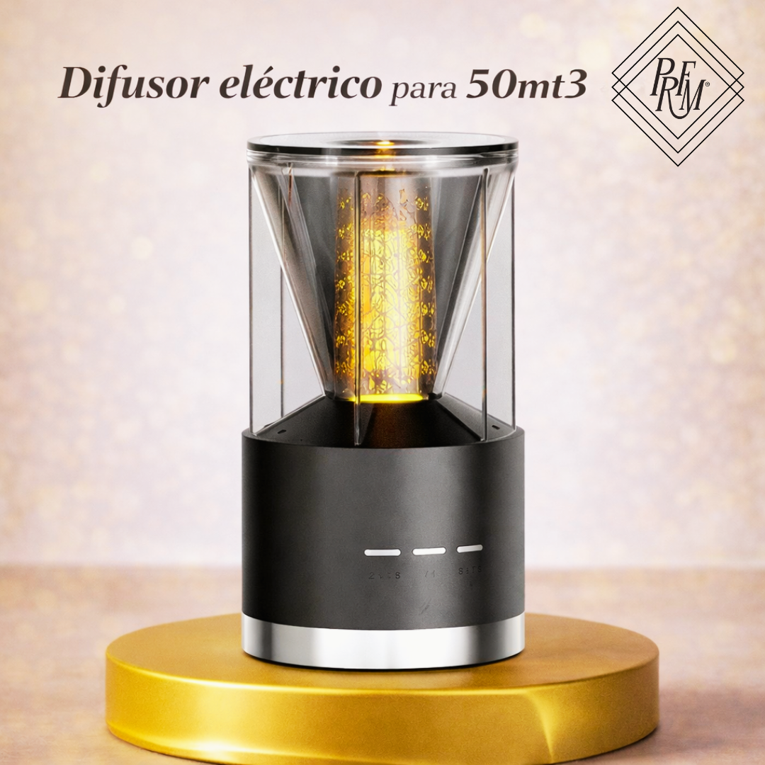 DIFUSOR ELÉCTRICO AROMATICO (Hasta 50 m³) – Aroma a elección