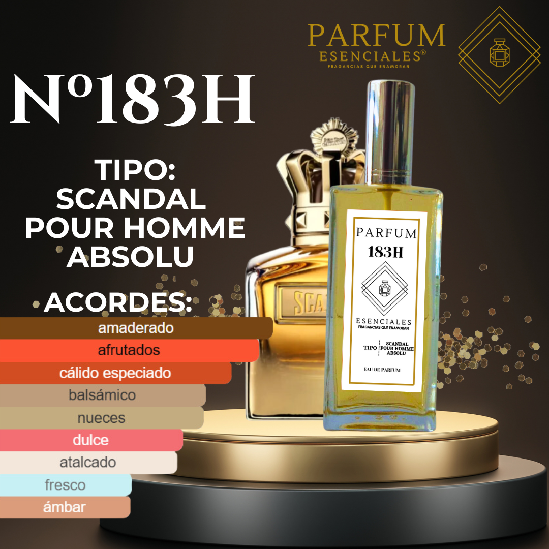 183H Tipo SCANDAL POUR HOMME ABSOLU MAN
