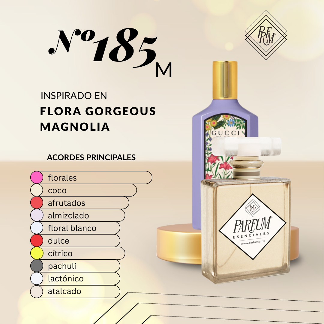 185M inspirado en FLORA GORGEOUS MAGNOLIA