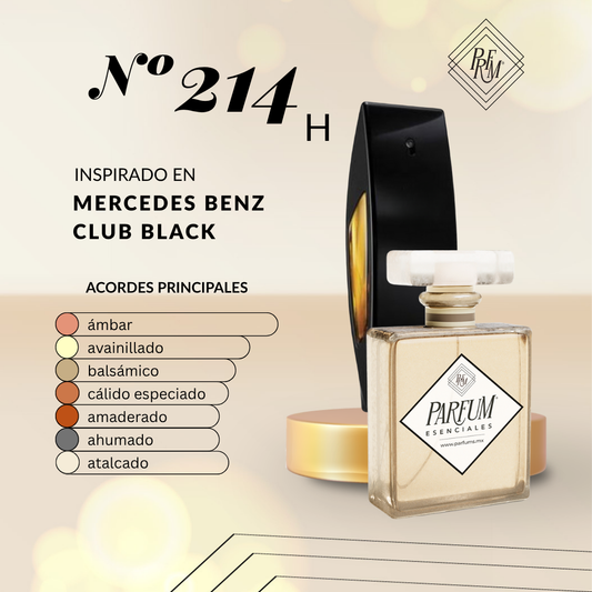214H inspirado en BENZ CLUB BLACK