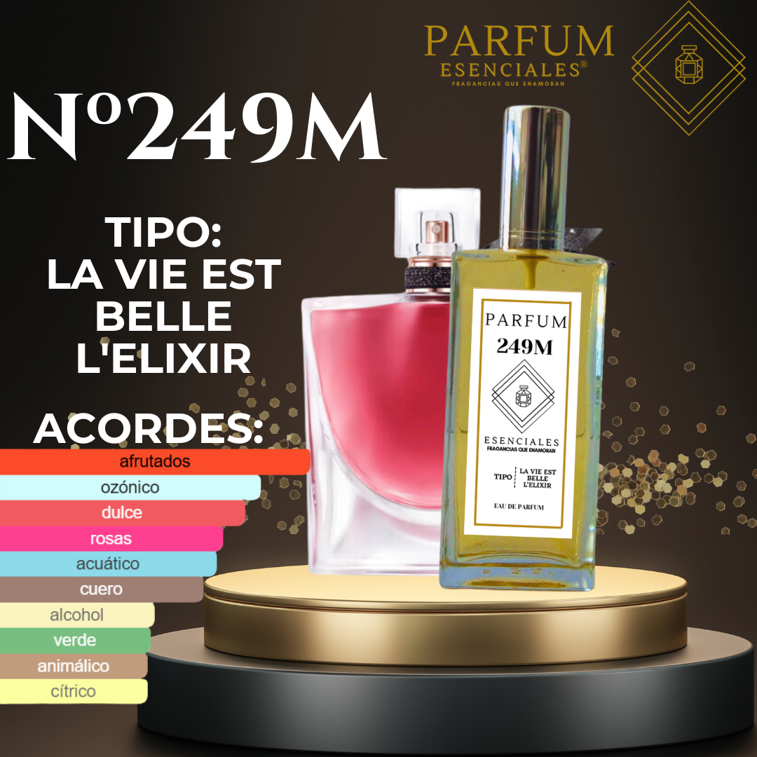 N°249M Tipo LA VIDA ES BELLA L'ELIXIR FEM