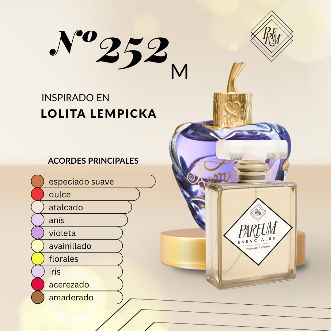 252M inspirado en LOLITA LEMPICKA FEM