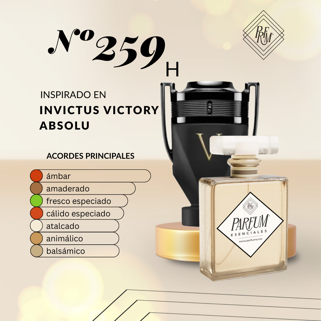 259H Inspirado en INVICTUS VICTORY ABSOLU