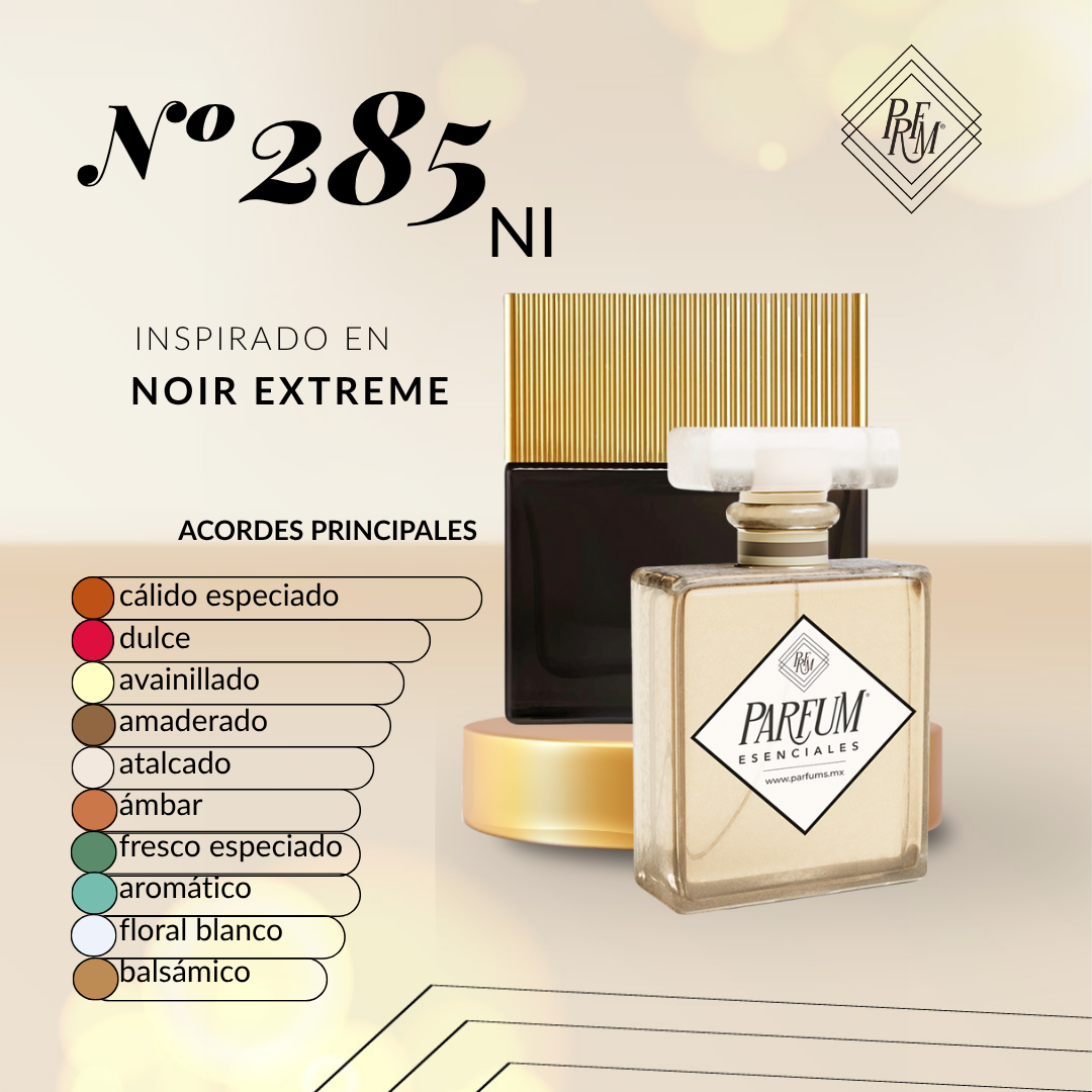 285NI- inspirado en NOIR EXTREME MAN