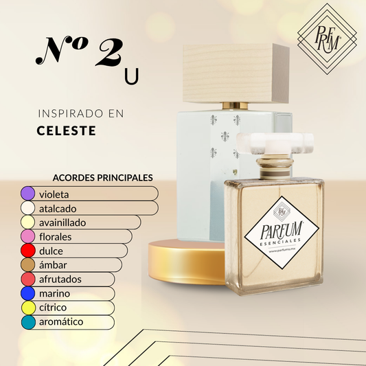 2U inspirado en CELESTE UNISEX