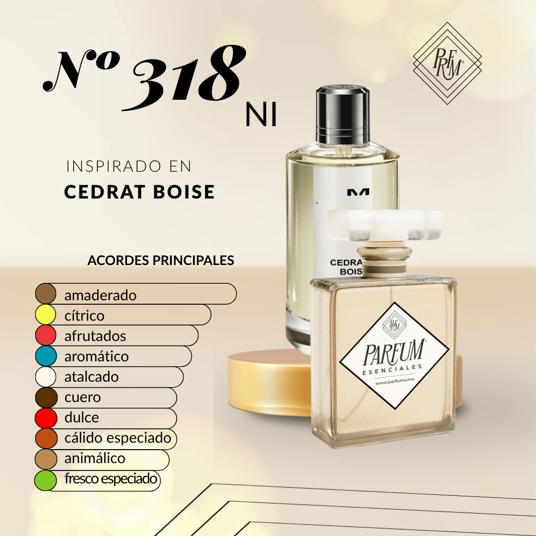 318NI- inspirado en CEDRAT BOISE UNISEX