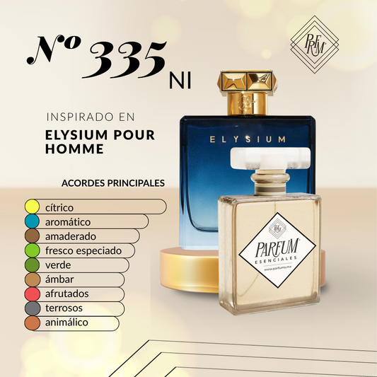 335NI- inspirado en ELISYUM POUR HOMME PARFUM COLOGNE MAN
