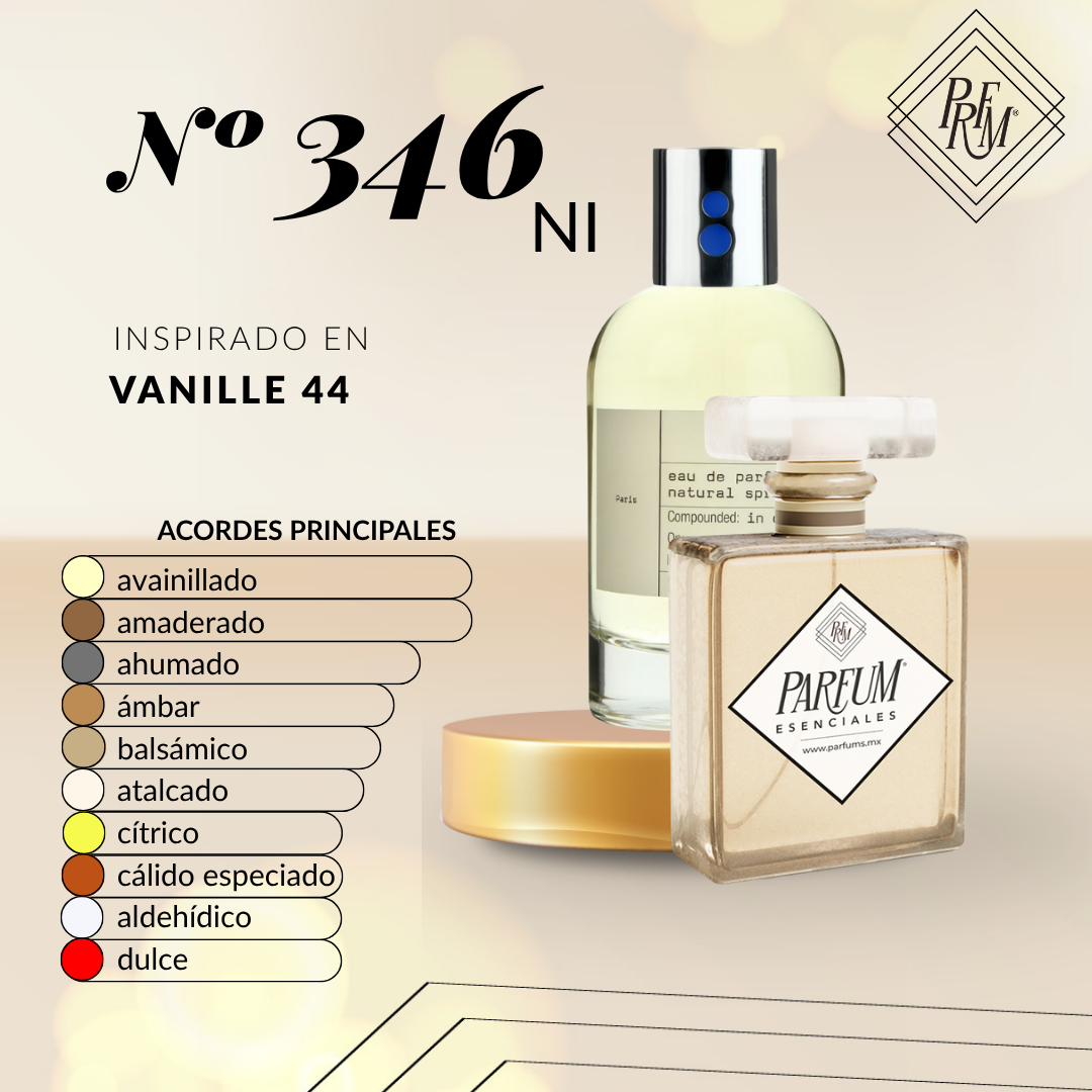 346NI- inspirado en VANILLE 44 UNISEX