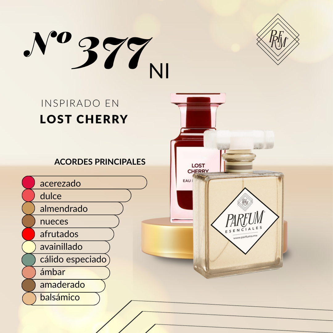 377NI- inspirado en LOST CHERRY UNISEX