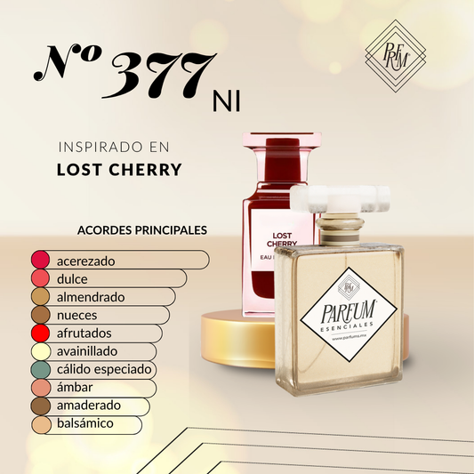 377NI- inspirado en LOST CHERRY UNISEX