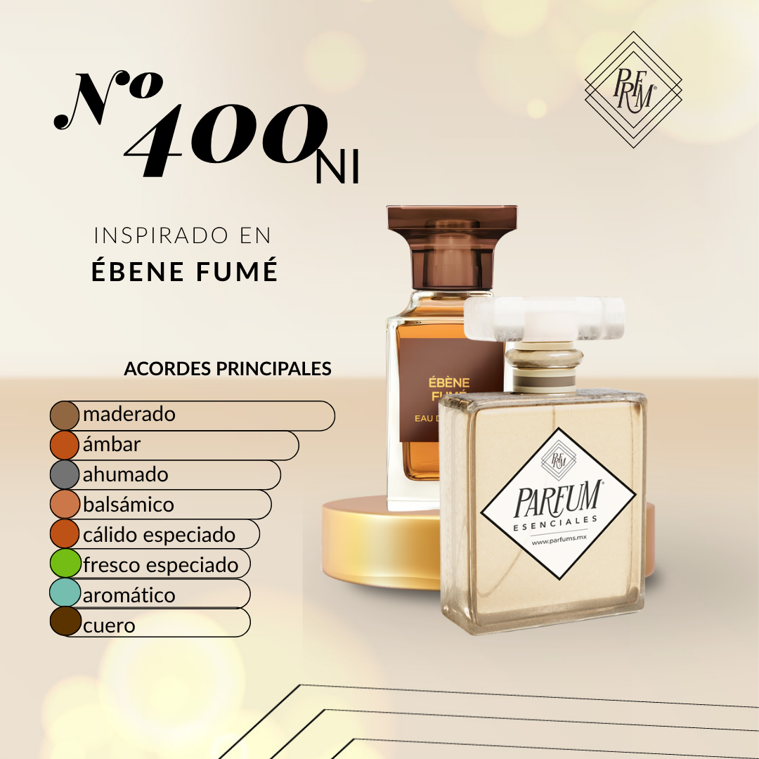 400NI- inspirado en ÉBENE FUMÉ UNISEX