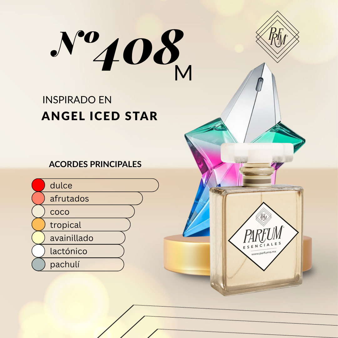 408M inspirado en ANGEL ICED STAR FEM