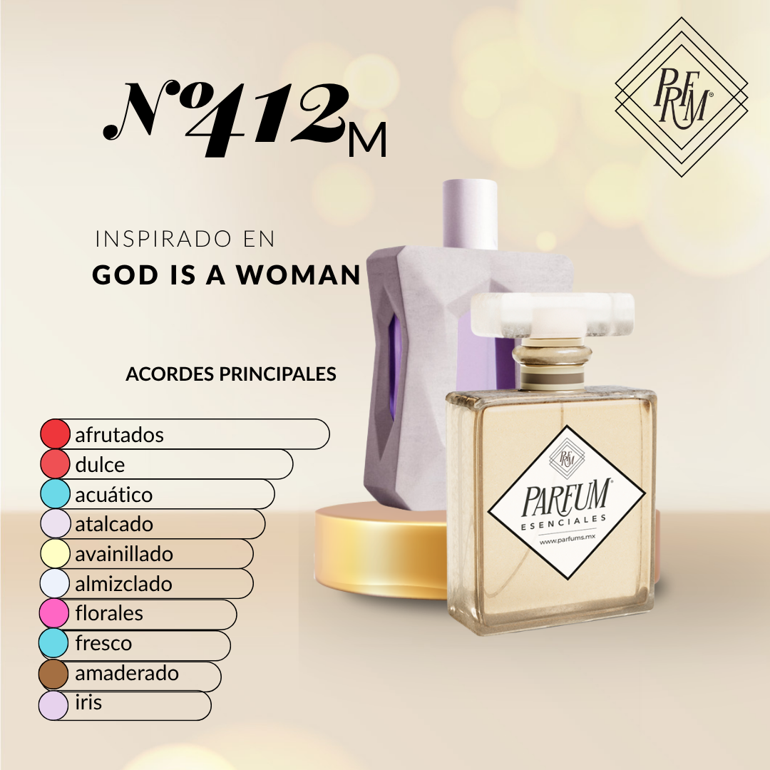 412M inspirado en GOD IS A WOMAN FEM