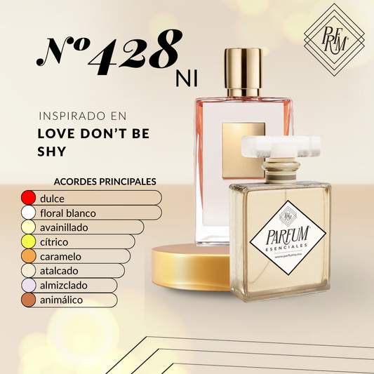428NI- inspirado en LOVE DON'T BE SHY FEM