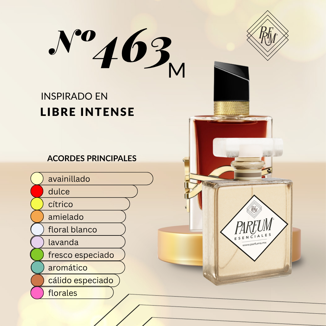 463M inspirado en LIBRE LE PARFUM