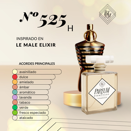525H inspirado en LE MALE ELIXIR