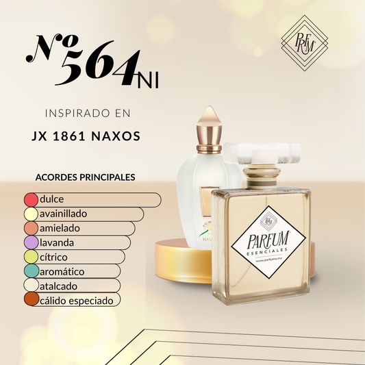 564NI- inspirado en 1861 NAXOS UNISEX