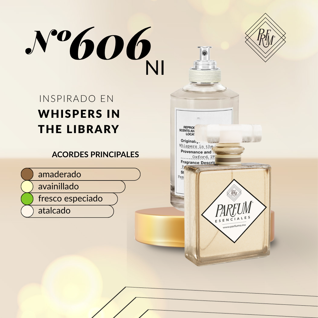 606NI- inspirado en WHISPERS IN THE LIBRARY UNISEX