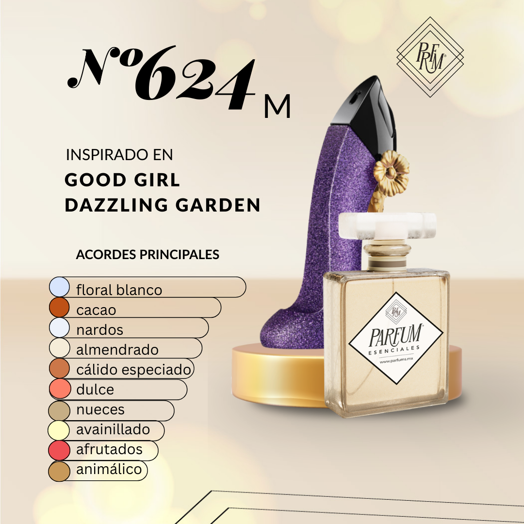 624M inspirado en Good Girl Dazzling Garden FEM