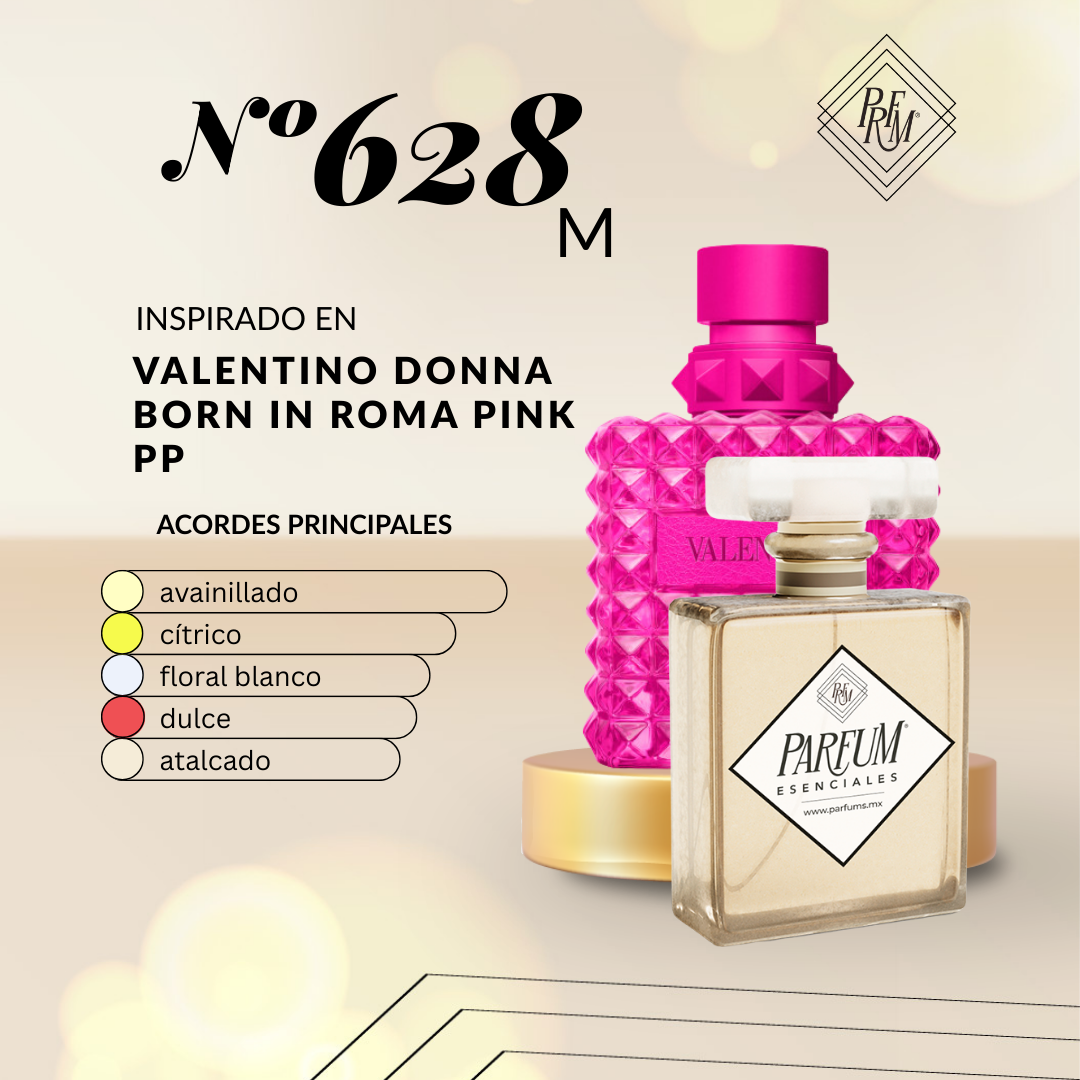 628M inspirado en Donna-Born-In-Rome-Pink