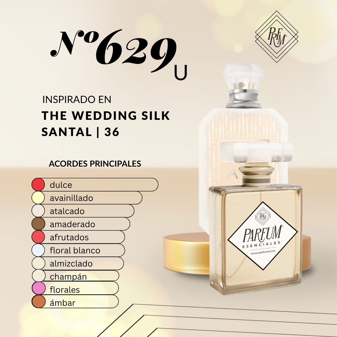 629U inspirado en The Wedding Silk Santal | 36 FEM