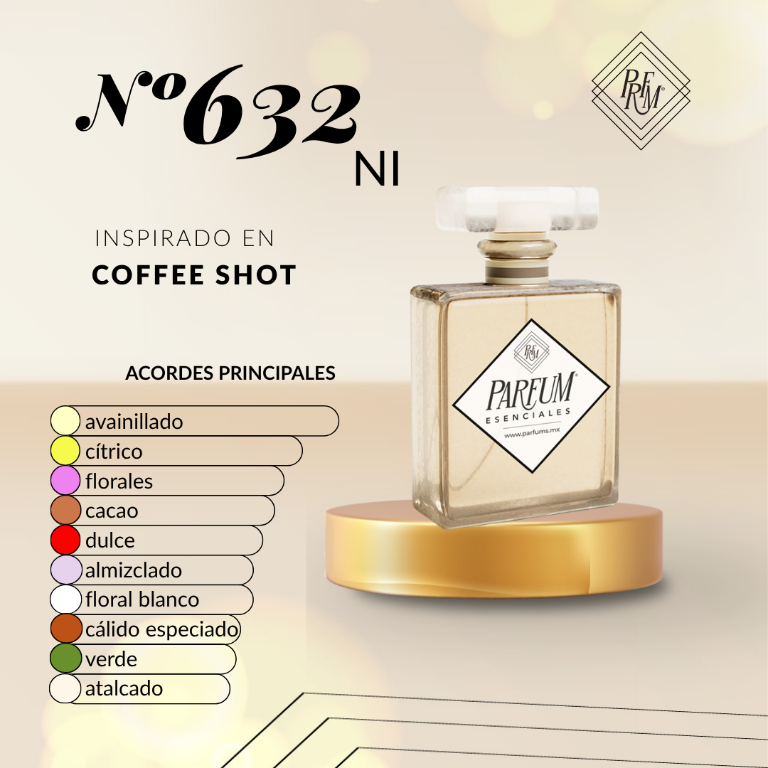 632NI inspirado COFFEE SHOT