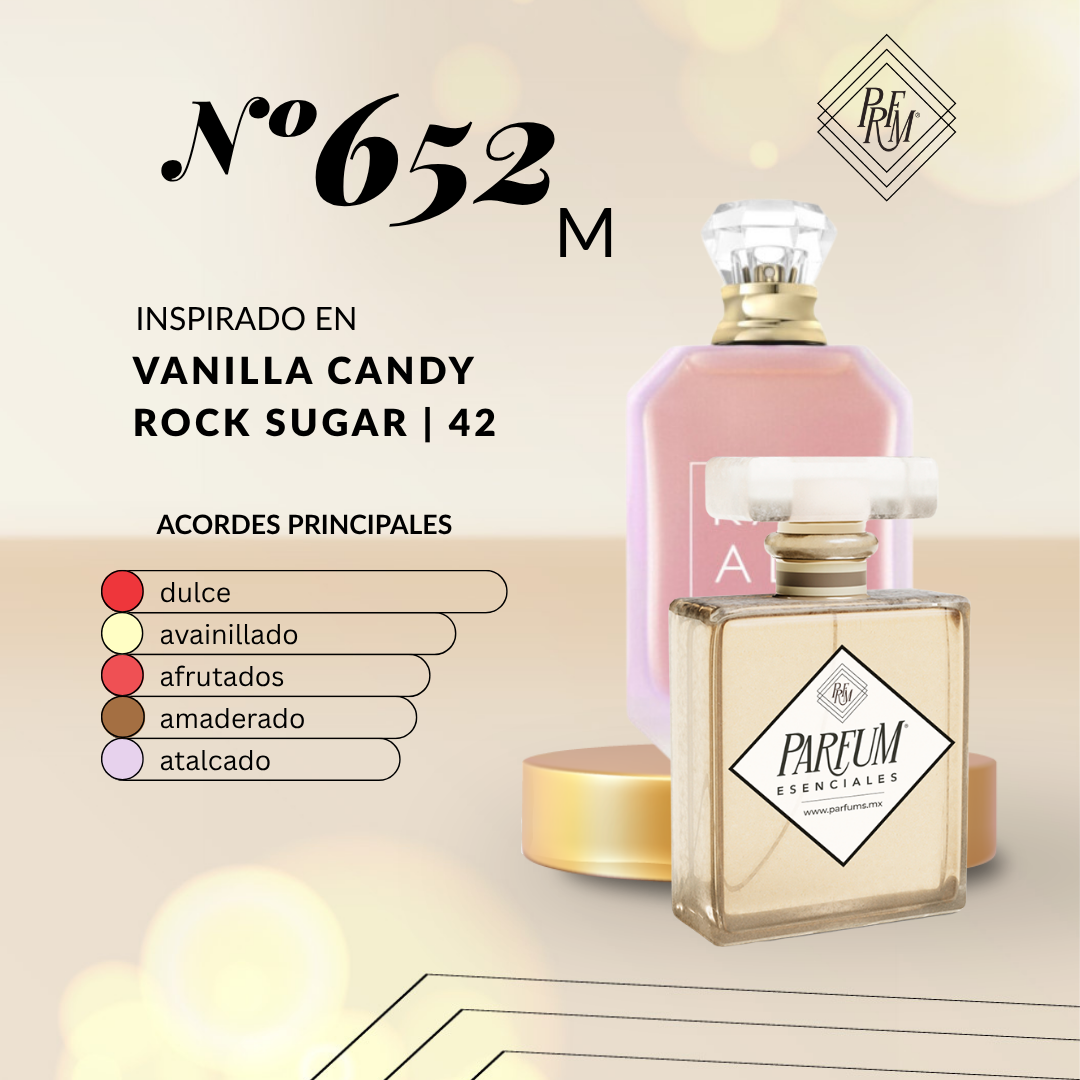 652M inspirado en VANILLA CANDY ROCK SUGAR | 42 FEM
