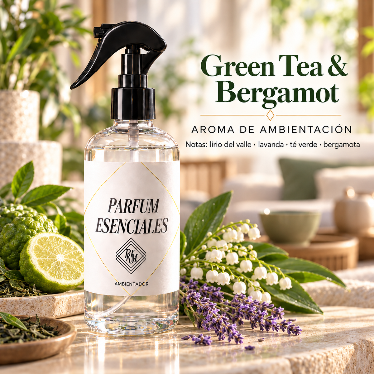AMBIENTAL GREEN TEA AND BERGAMOT