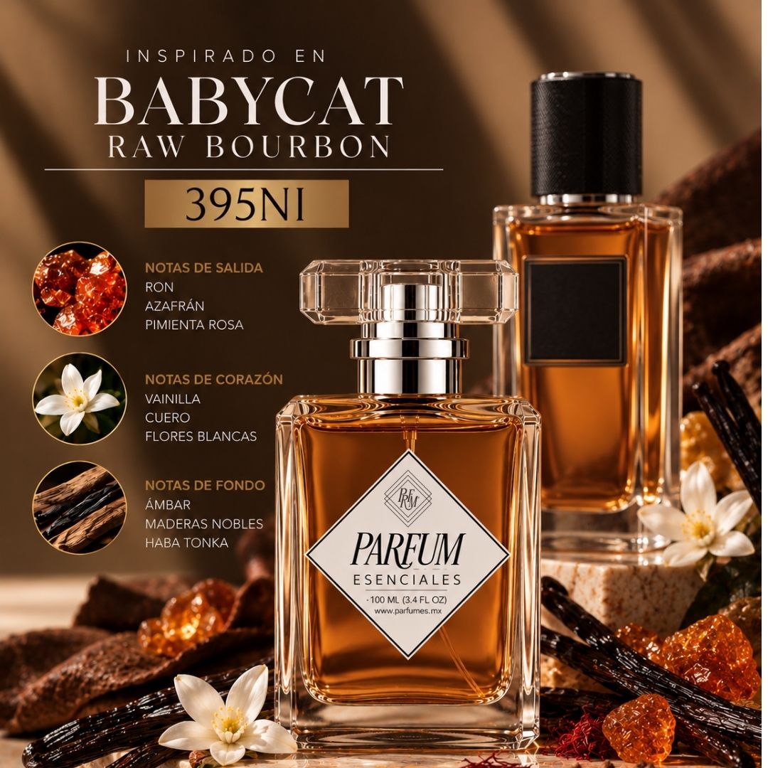 395NI- Inspirado en BABYCAT RAW BOURBON