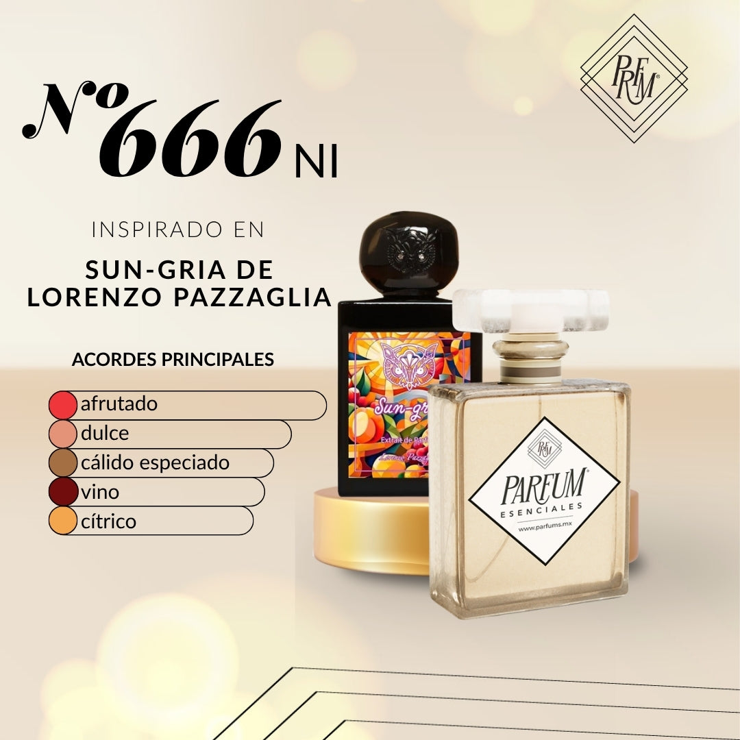 PREVENTA 666NI- Inspirado en SUN-GRIA