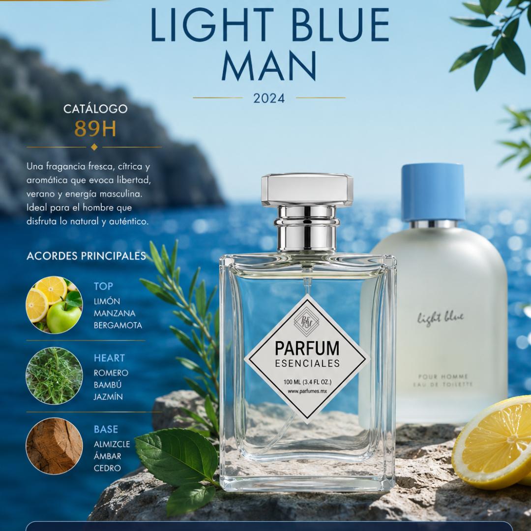 89H -Inspirado en Tipo LIGHT-BLUE-MAN