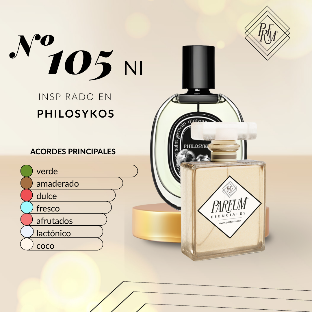 105NI- inspirado en PHILOSYKOS UNISEX