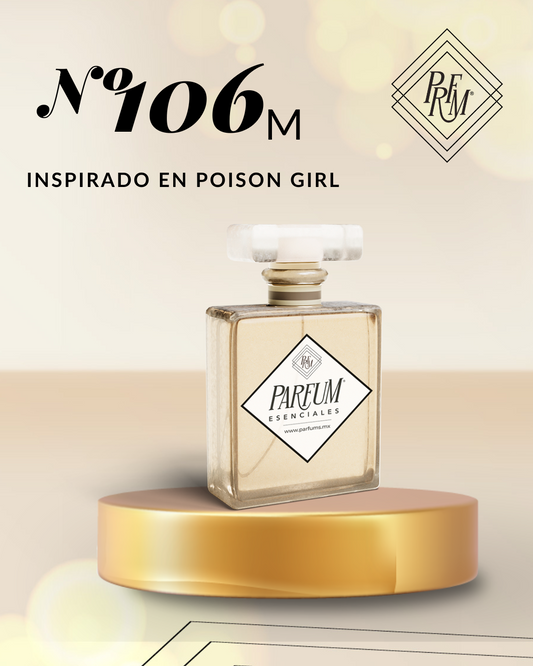 N°106M-Inspirado EN-POISON GIRL FEM