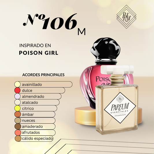 106M-Inspirado en MPOISON GIRL
