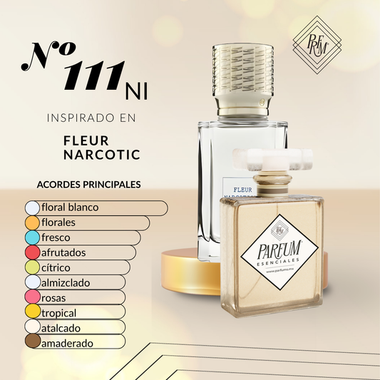 111NI- inspirado en FLEUR NARCOTIC