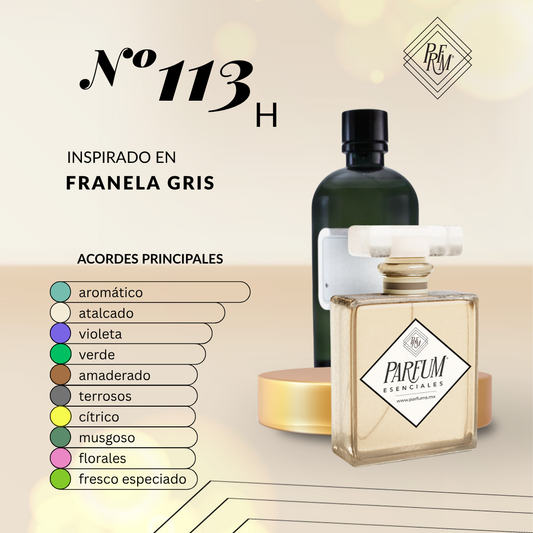 113H inspirado en GREY FRANNEL