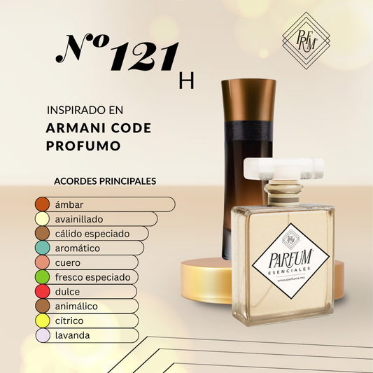 121H inspirado en Armani Code Profumo
