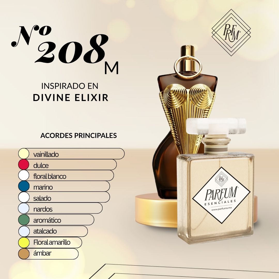 208M inspirado en DIVINE ELIXIR