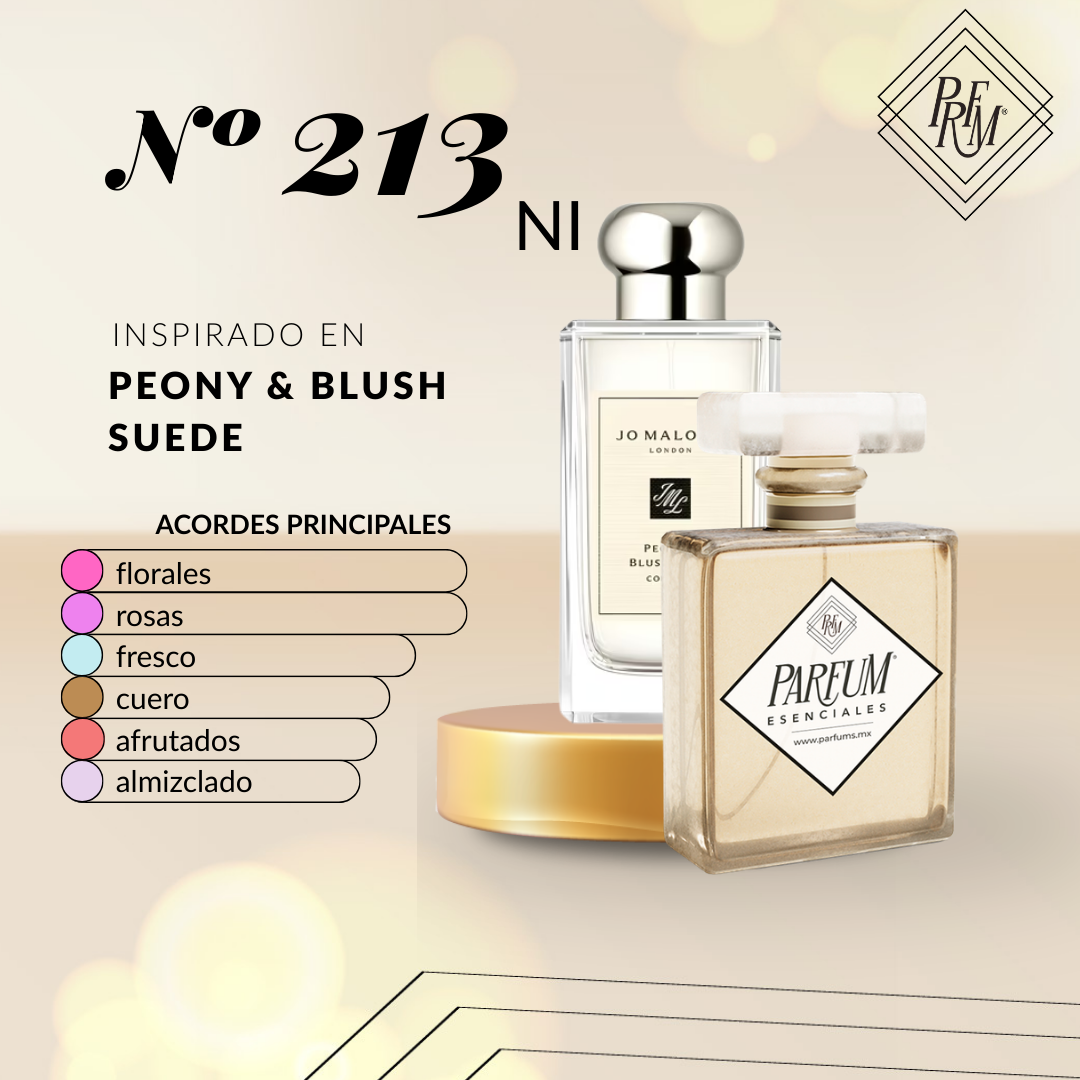 213NI Inspirado PEONY & BLUSH SUEDE UNISEX