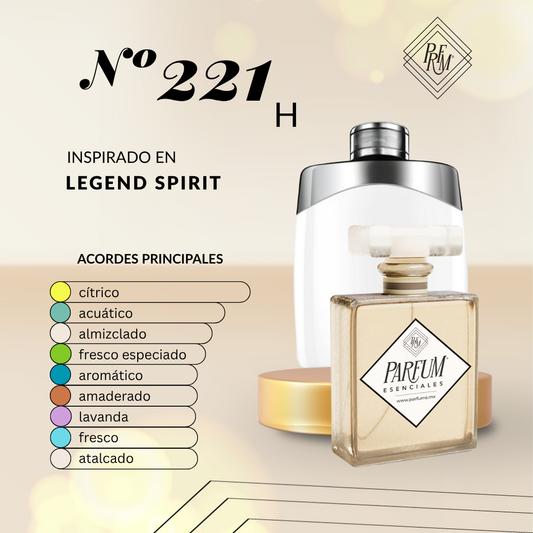 221H inspirado en LEGEND SPIRIT