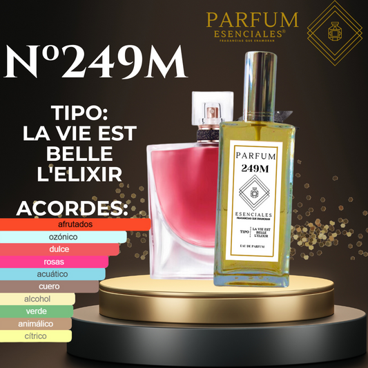 N°249M Tipo LA VIDA ES BELLA L'ELIXIR  FEM