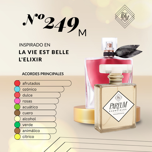 249M inspirado en  LA VIDA ES BELLA L'ELIXIR  FEM