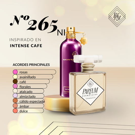 265NI- TIPO INTENSE CAFÉ UNISEX