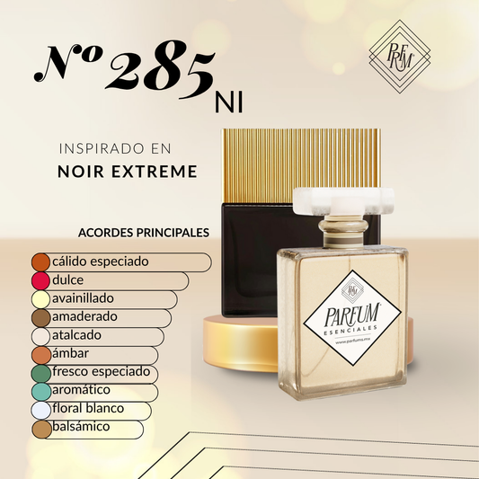 285NI- inspirado en NOIR EXTREME MAN