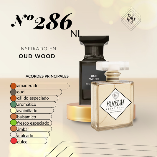 286NI- inspirado en OUD WOOD UNISEX