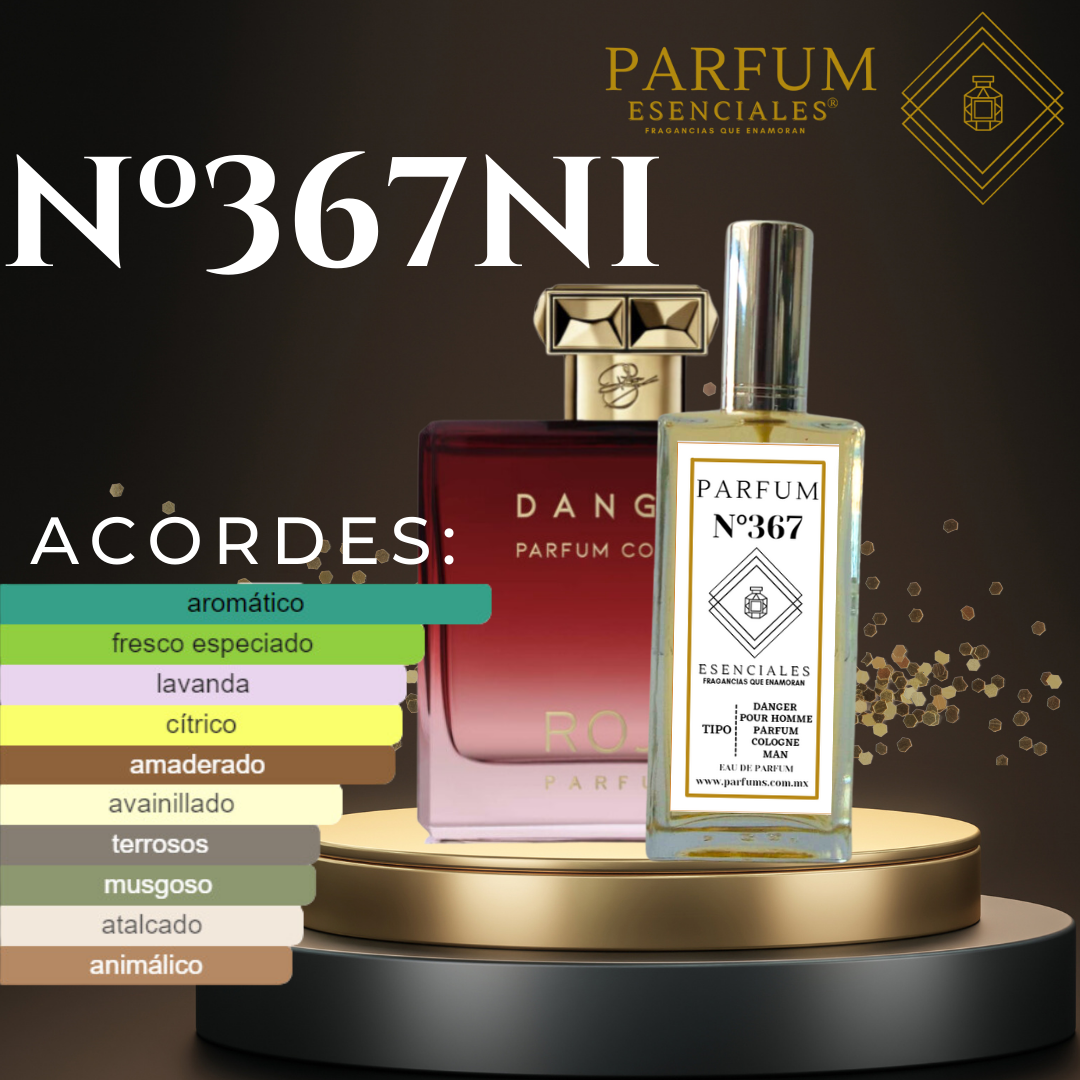 367NI- Tipo DANGER POUR HOMME PARFUM COLOGNE MAN