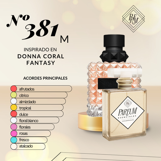 381M Inspirado en DONNA CORAL FANTASY