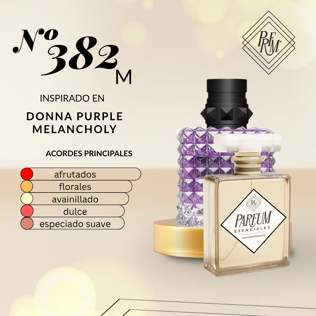 382M inspirado en DONNA PURPLE MELANCHOLY