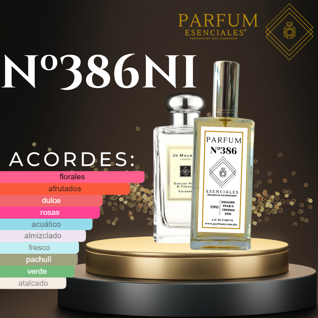 N°386NI- Tipo ENGLISH PEAR & FREESIA FEM